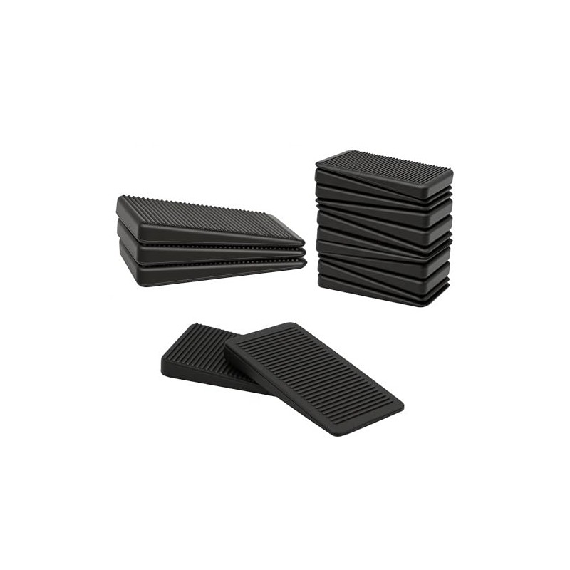 Cuñas para muebles, cuñas flexibles de plástico para nivelar muebles,