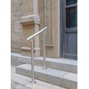 ZALNVEY Outdoor 2 Step Handrail, DIY 304 Stainless Steel Transitional