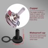 weideer 2Pcs Waterproof Toggle Switch 12V 30A ON/Off 2 pin