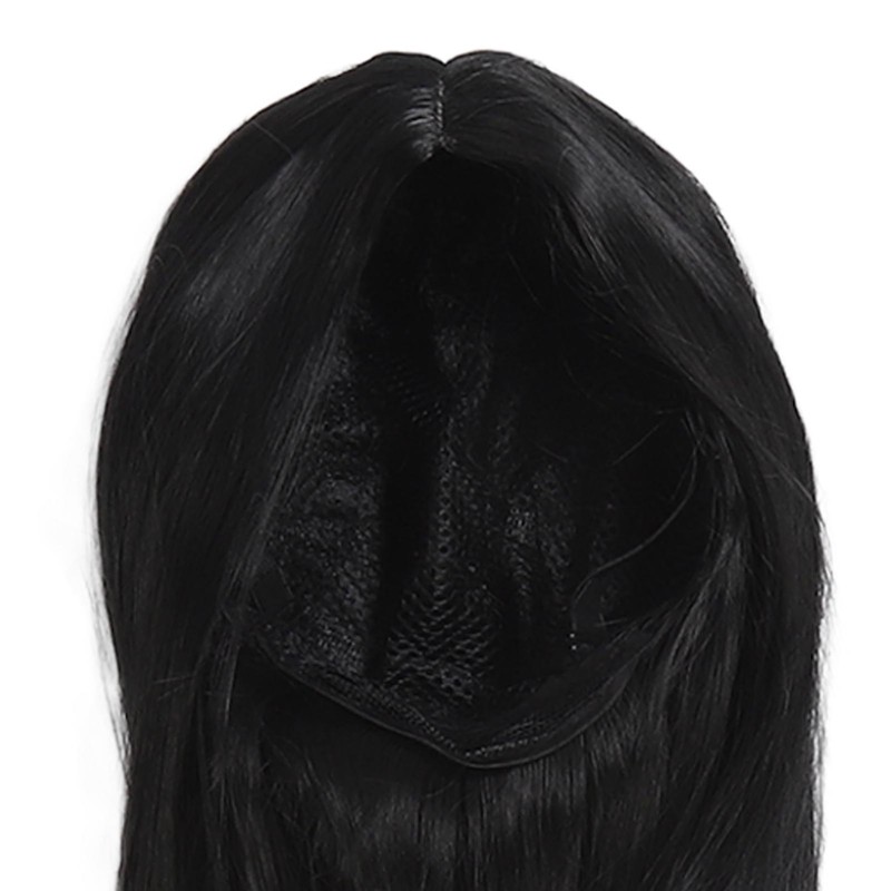 Black Long Straight Wig Women Hair Wig Comfortable Black Wig