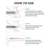 scottchen PRO Garage Door Safety Cable for Extension Springs Galvanized