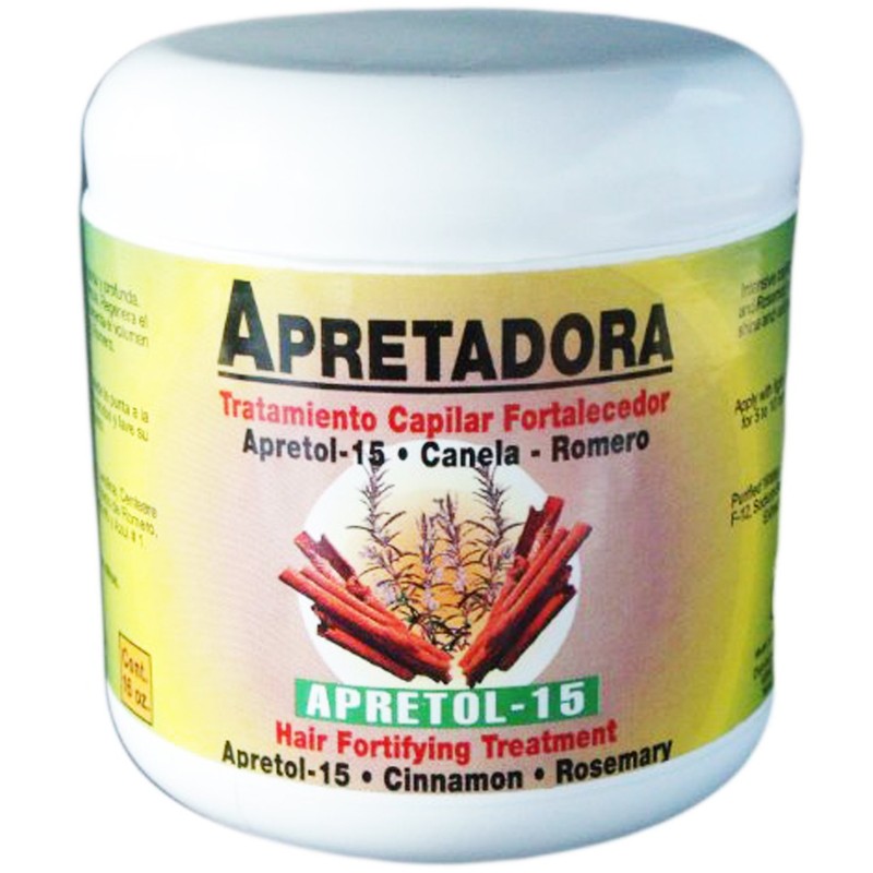 Apretadora Alopecil Apretadora Fortifying Capillar Treatment With Apretol Cinnamon 16