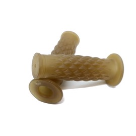 Beatus Diamond Shaped Bike Handle Grip 0.9 inch (22.2 mm) 1 inch General Purpose Barrel Shape with Impact (American Rubber, Φ22.2mm)