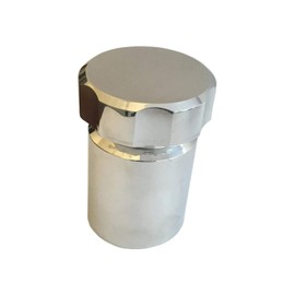 HCHCSPEED 33mm ID / 41mm OD Aluminum Weld On Oil Tank Filler Neck with Cap 1.5'' 1 1/2'' OD for Fuel Tank without Sealing Ring Natural