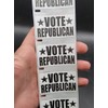 50PCS "Vote Republican" Stickers Bulk lot Decal Labels
