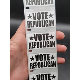 50PCS "Vote Republican" Stickers Bulk lot Decal Labels