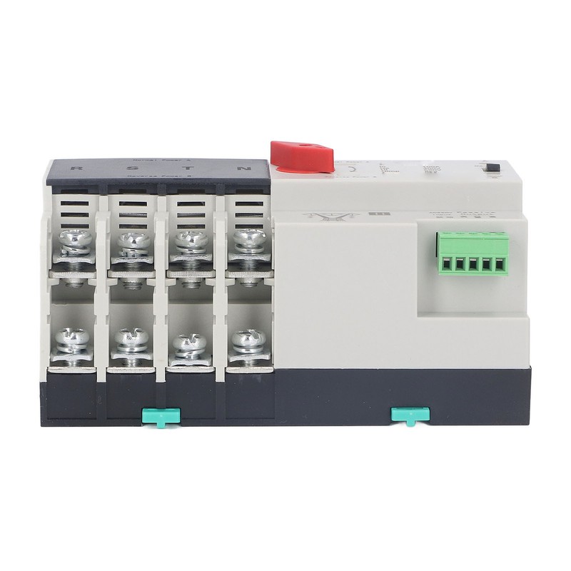 Dual Power Automatic Transfer Switch 4P Fast Switching AC400V 100A
