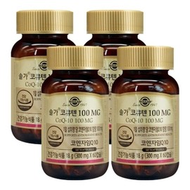 Solgar CoQ10 100 300mgX60capsulesX423276546673596 / 솔가 코큐텐 100 300mgX60캡슐X4개23276546673596