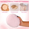 Large Plush Body Puff, Soft Washable Reusable Face Body Powder