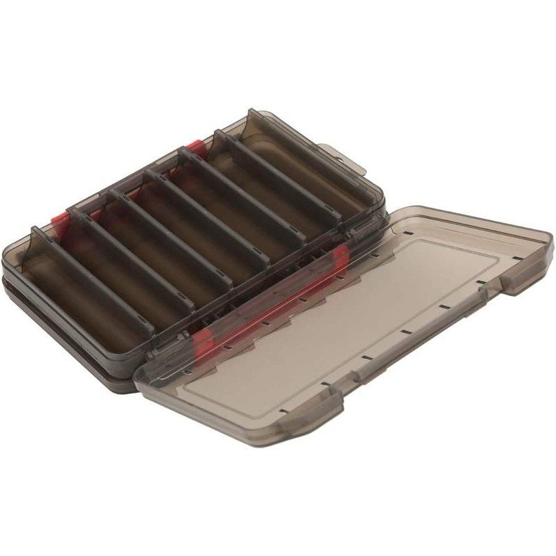 Fishing Lure Box,Plastic Fishing Box OrganizerDouble Sided Fishing Bait Storage