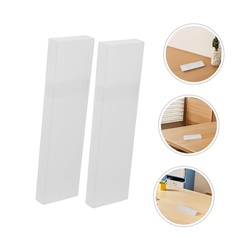 IWOWHERO Tongue Scraper Tool Box 6pcs Plastic Organizer Lock Portable