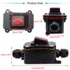 Hmknana IP67 Waterproof Inline Cord Switch 16A/250V 20A/125V AC DPST