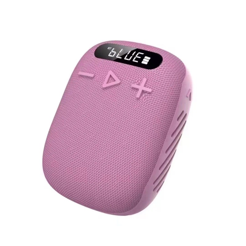 Portable Clip-On for Speaker USB Micro SD FM Strap Outdoor-Ready