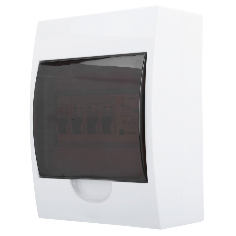 3 Way Fuse Box for 63A 30mA RCD+3MCB(6A+16A+32A) Power Supply