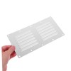 TEHAUX Stainless Steel Vent Cover for Grille Louvered Design Ventilation
