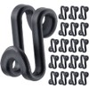 60 Pack S Shape Clothes Hanger Connector Hooks Hanger Extender