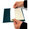 NELUHA Notebook A5 Blank Refillable Teak Leaves Vegan Sustainable Leather