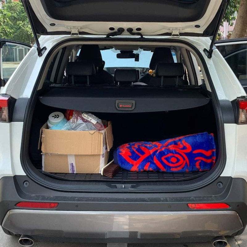D-Lumina RAV-4 Retractable Cargo Cover - Compatible with Toyota RAV4