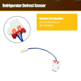60148-0003400-01 3014808900 Refrigerator Defrost Sensor Fit for Kenmore for Leader for Daewoo Fridge 11173027711 11173027710 11175039120 11175505020