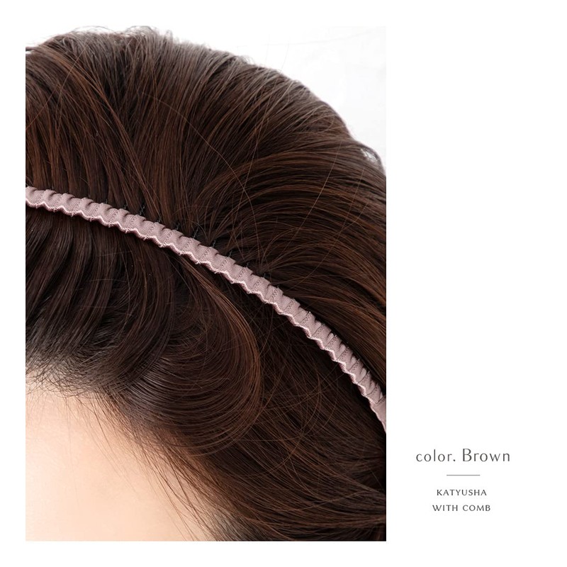 JewelVOX Headband Hair Band Hair Accessories Satin with Comb Thin