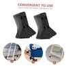 TEHAUX 2Pcs Ladder Foot Covers Non Slip Tips for Stability