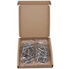 SKIR'CO Pack of 100 Stainless Steel Blind Rivets 4.0 x