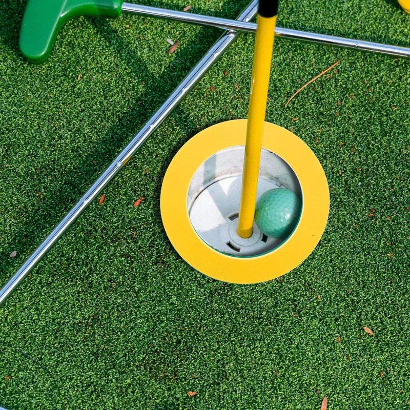 VANZACK Golf Hole Cup Rings, 6 Inch Portable Golf Hole