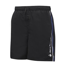 Aqua Sphere Men's Tiber Swim Shorts - Black/Royal Blue, Small