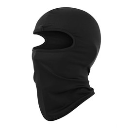 Kids Ski Mask Boys Girls Balaclava Breathable Windproof Face Covering Caps for All Season Black