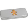 Azeeda 'Gingerbread Man' Metal Hinged Stationery Tin/Storage Box (TT00114780)