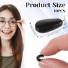 Eyeglass Nose Pads, 3.2mm Thickness Adhesive Anti Slip Eyeglasses Nose