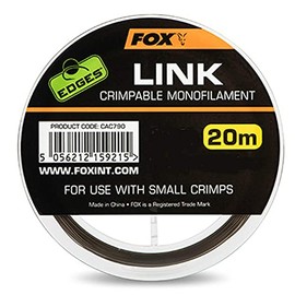 FOX Edges Link Crimpable Monofilament 20m: 0.53mm/25lb