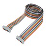 MECCANIXITY 1 Pcs 20 Pin Flat Rainbow Ribbon Cable FC/FC