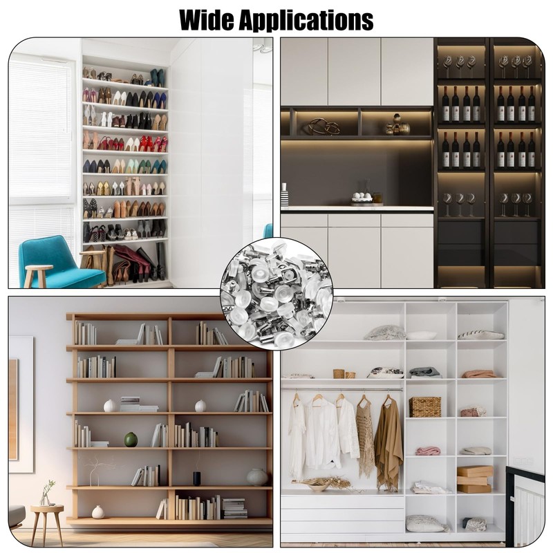 Shelf Support Peg with Suction Cup 5mm Shelf Pegs for