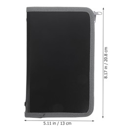 VILLCASE Carpeta de Archivos Organizadora Expandible, 13 Bolsillos Plástico Carpeta Organizadora de Documentos Acordeón, Organizadoras de Archivero Acordeon para Recibos Facturas Papeles