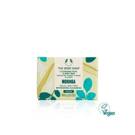 Body Shop Moringa Cleansing Face & Body Bar 100G (25110) / 모링가 클렌징 페이스 & 바디 바 100G (25110)