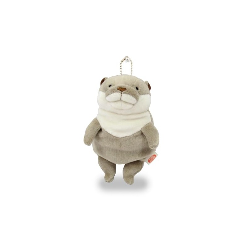 Shinada Global Mochi Series MOKW-0088G Mochi Otter Plushie, Stuffed Animal,