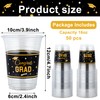 50 PCS Graduation Plastic Cups Class of 2025 Graduation Party