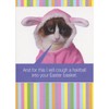 Sellers Publishing RSVP Grumpy Cat Wearing Pink Bunny Costume: Cough