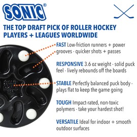 SONIC Roller Hockey Puck (Orange)
