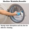 Turbokey 3pcs Euro-Pro Cleaning Mop Pads Replacement Double-Sided XL Microfiber