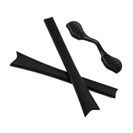 Soft Ear Socks Nose Pads Replacement Kit for Oakley Radar Path/Radar Pitch/Radar Edge/Radar Range Sunglasses Frame, Silicone Sock Kit Set