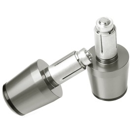 2pcs Motorcycle Handlebar Ends 22 mm 7/8 Inch Handlebar Weights for Suzuki SV 650 SV650S SV650X SV650A Burgman 650 400 AN125 AN200 (Titane)