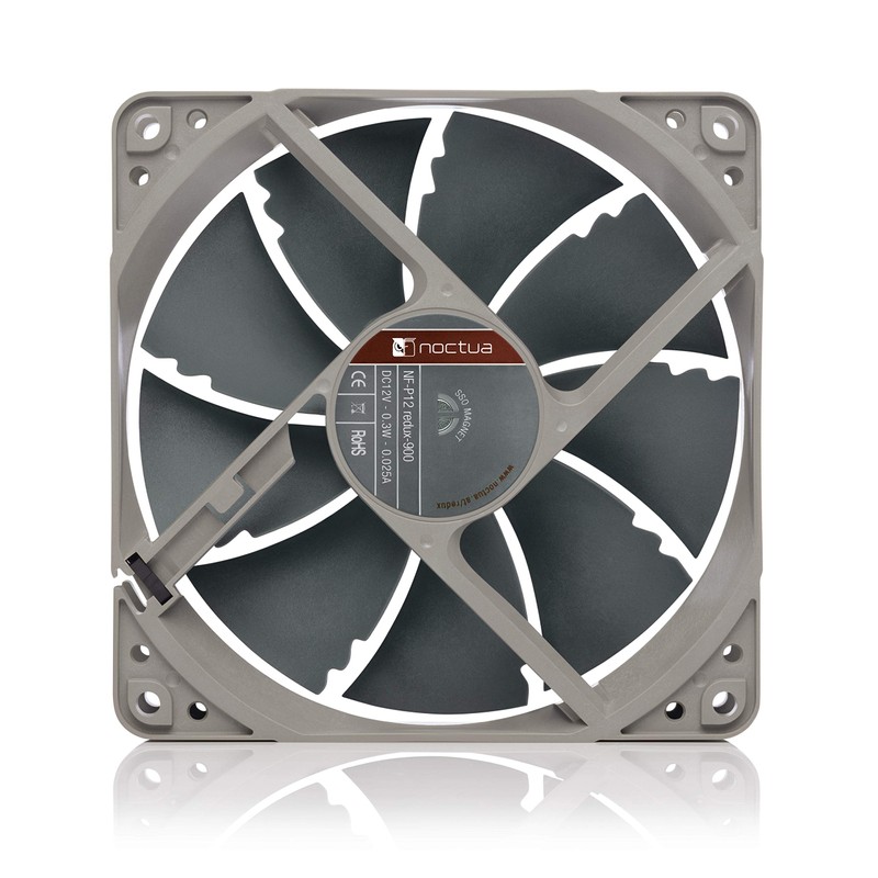Noctua NF-P12 redux-900, Ultra Quiet Silent Fan, 3-Pin, 900 RPM