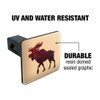 GRAPHICS & MORE Moose Red Forest Tow Trailer Hitch Cover