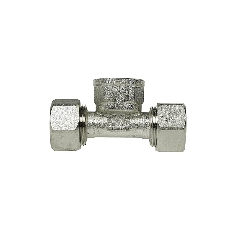 Rapidair Maxline 1/2" Piping Tee W/1/2 Female NPT Pipe Thread