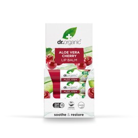 Dr.Organic Aloe Vera Cherry Lip Balm 5.7 ml