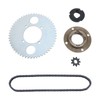 T8F Chain Sprocket Kit Steel 116 Link Drive Chain with