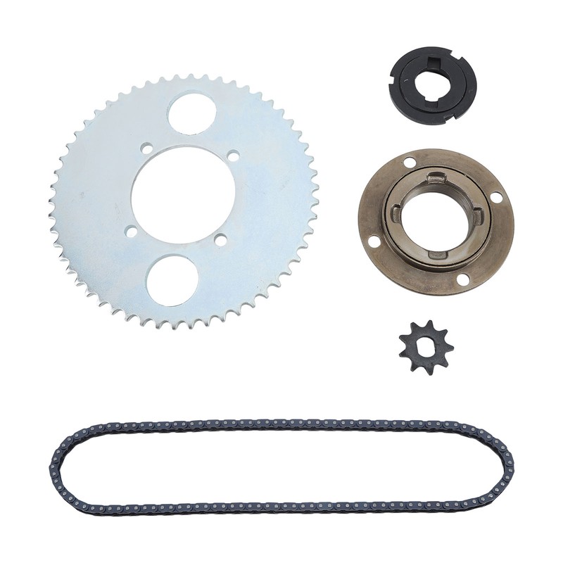 T8F Chain Sprocket Kit Steel 116 Link Drive Chain with