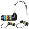 TRIXES 5-Number Combination Padlock Black